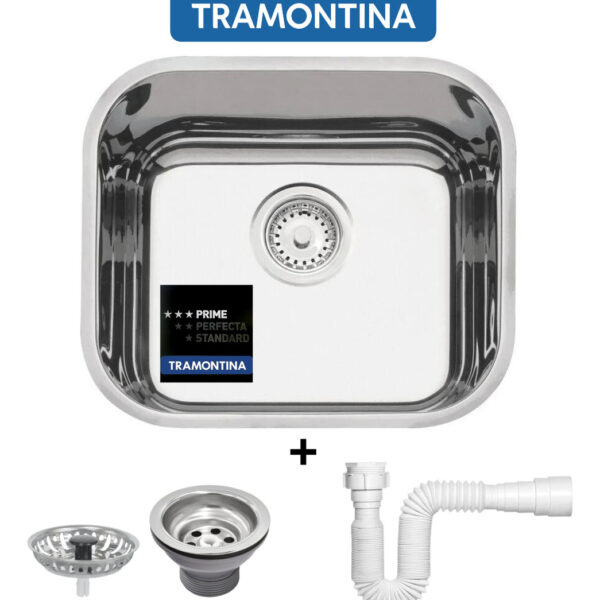 Cuba Tramontina Aço Inox Prime 40x34x17 Número N 0 Cozinha +