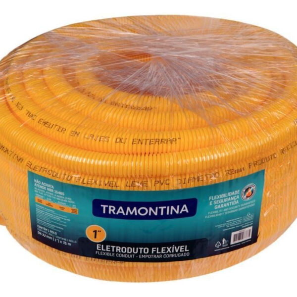 Conduite Corrugado Leve Dn32 1 25 Metros Tramontina