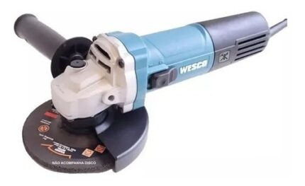 Esmerilhadeira Angular 125mm 1100w X 220v Wesco Ws4760 Cor Azul