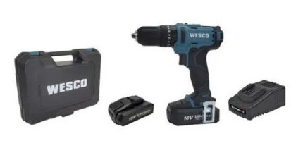 Parafusadeira Furadeira Impacto 18v 2 Bateria Ws2390k2 Wesco